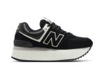 New Balance 574+ ‚Black White‘ WL574ZAB