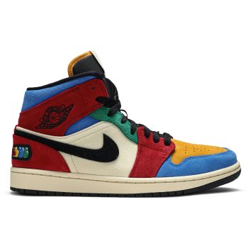 Blue The Great x Air Jordan 1 Mid 'Fearless' [also worn by MC Hotdog] CU2805-100 Skidge Store